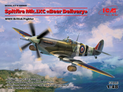 ICM Spitfire Mk.IXC 'Beer Delivery', WWII British Fighter 1:48 ICM48060