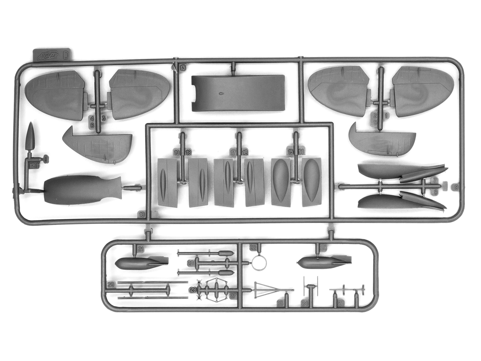 ICM Spitfire Mk.IXC 'Beer Delivery', WWII British Fighter 1:48 ICM48060 - Image 8