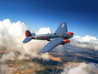 ICM Captured Heinkel' He 111H-20 Bomber 1:48 ICM48268