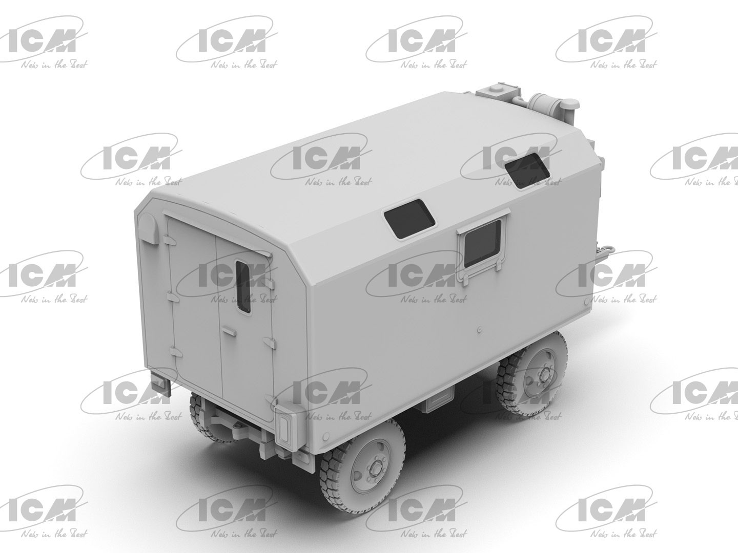 ICM Military Trailer of the Armed Forces of Ukraine 1:72 ICM72819 - Image 10