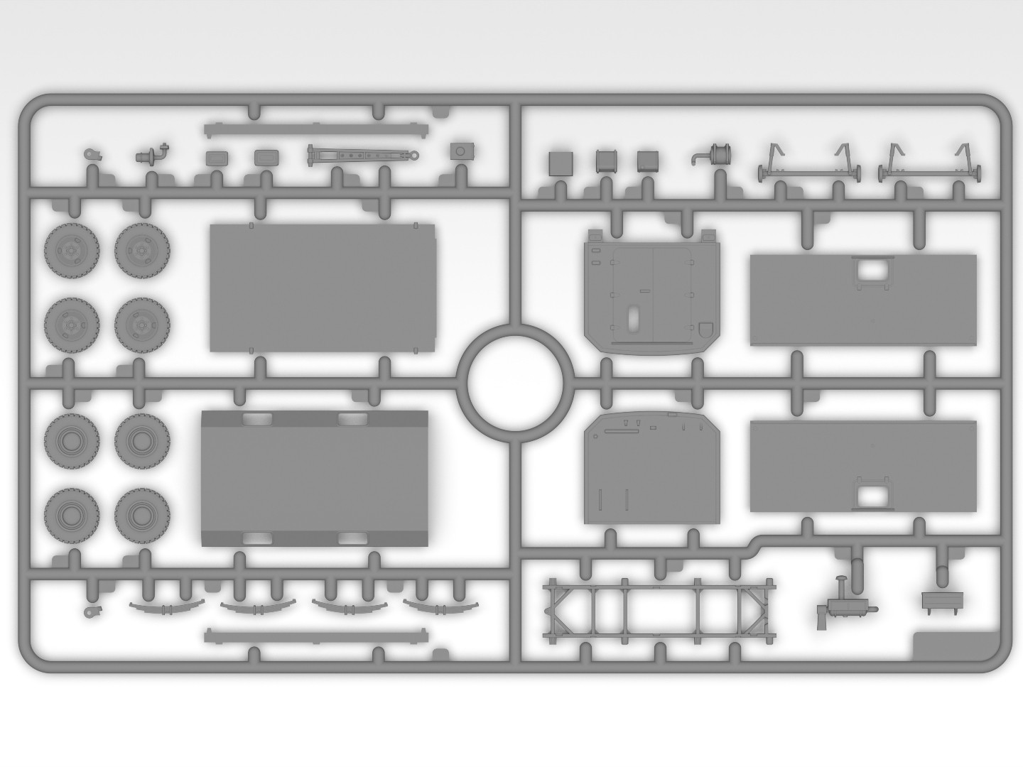 ICM Military Trailer of the Armed Forces of Ukraine 1:72 ICM72819 - Image 8