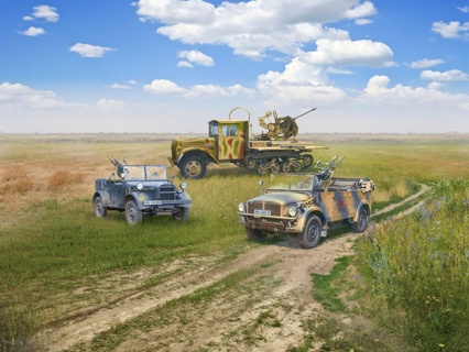 ICM Self-Propelled AA Guns of the Wehrmacht (Set of 3) 1:35 ICMDS3526