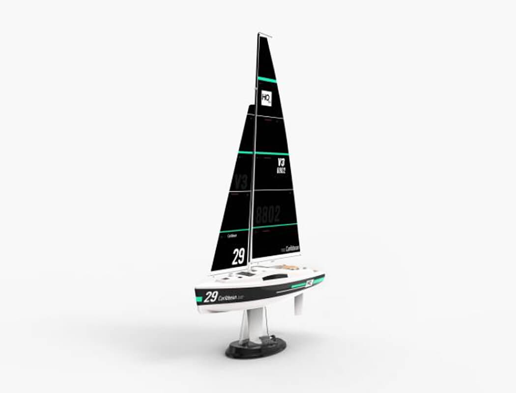JOYSWAY CARIBBEAN YACHT BLACK RTR V3.0 JY8802V3 - Image 3