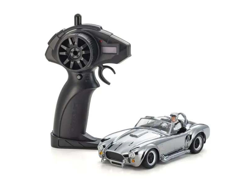 Kyosho First Mini-Z 1:28 Shelby Cobra 427 S/C Chrome K.66610C