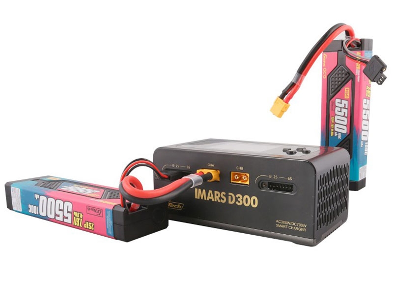 Gens Ace IMars Dual G-Tech Charger AC 300W /DC 700W O-GAC300DUALGT - Image 5