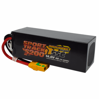 Overlander  SportTrack  5200Mah 14.8v  55C     XT90   3611
