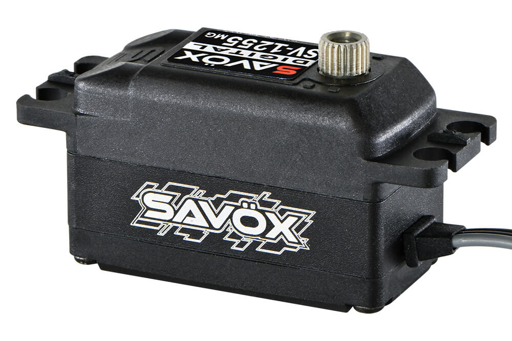 SAVOX SV1255MG HV LOW PROFILE DIGITAL SERVO 20KG/0.085S@7.4V SAV-SV1255MG - Image 4