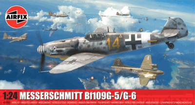 Airfix 1/24 Messerschmitt Bf109G-5/6 1  A17003