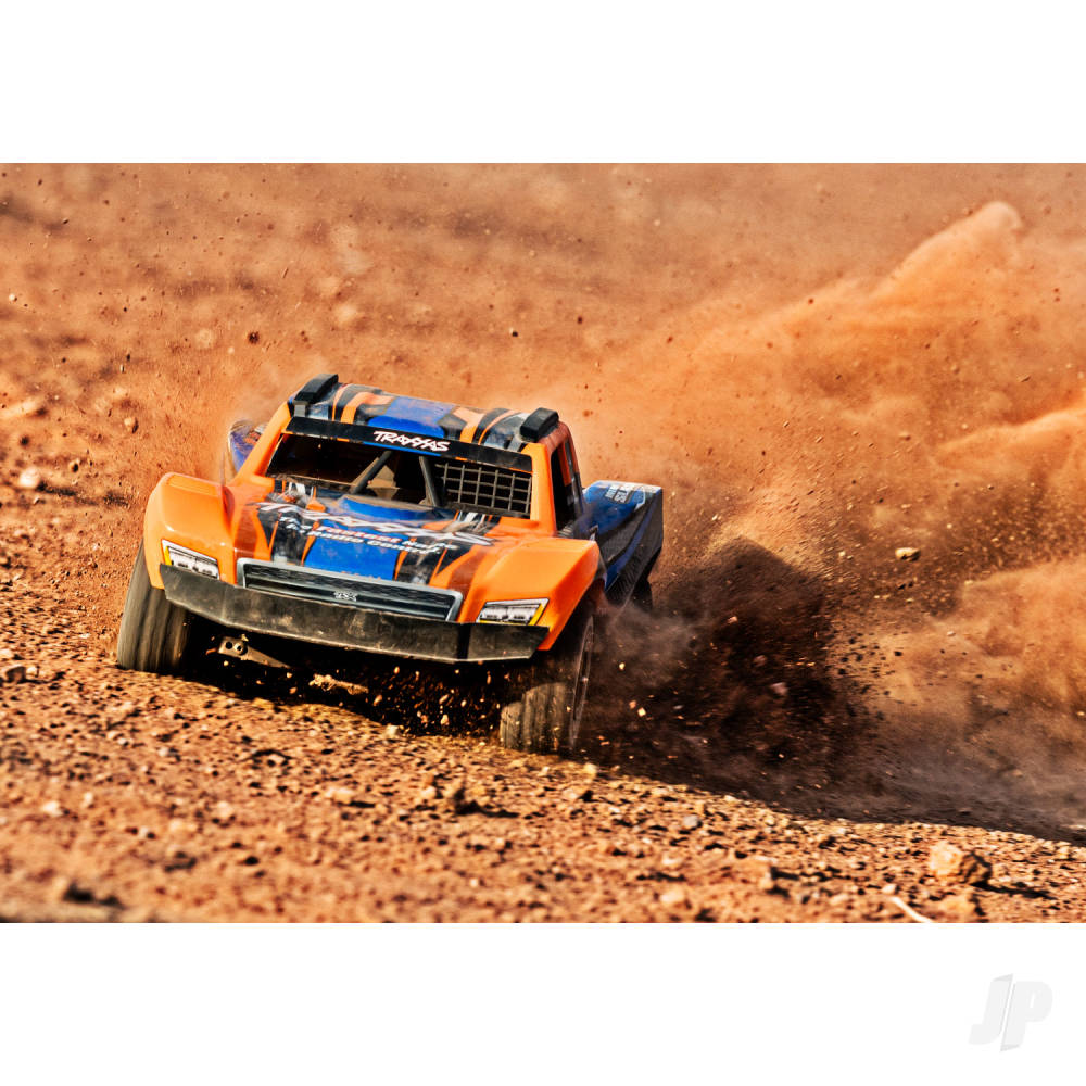 Mini Slash BL-2S 4X4 RTR Short Course Truck, Orange TRX108164-1-ORNG - Image 8