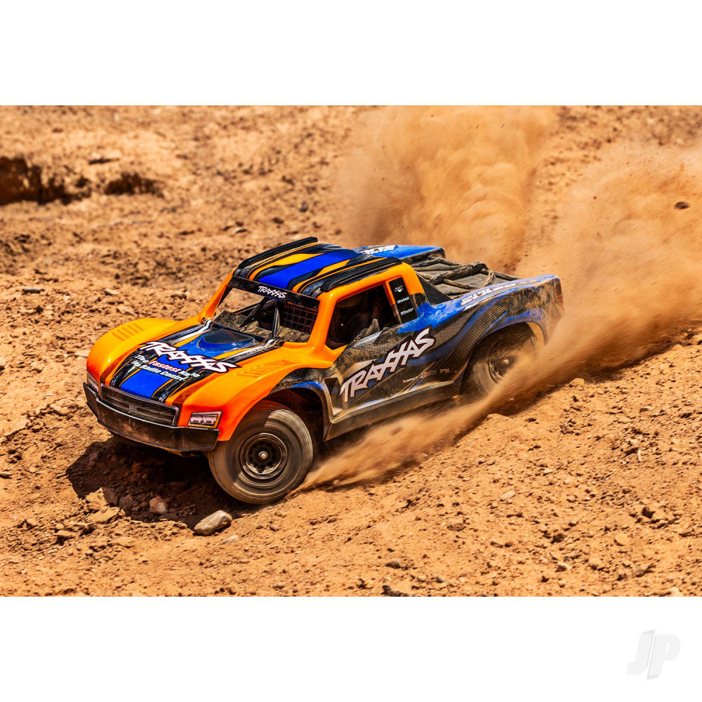 Mini Slash BL-2S 4X4 RTR Short Course Truck, Orange TRX108164-1-ORNG - Image 9