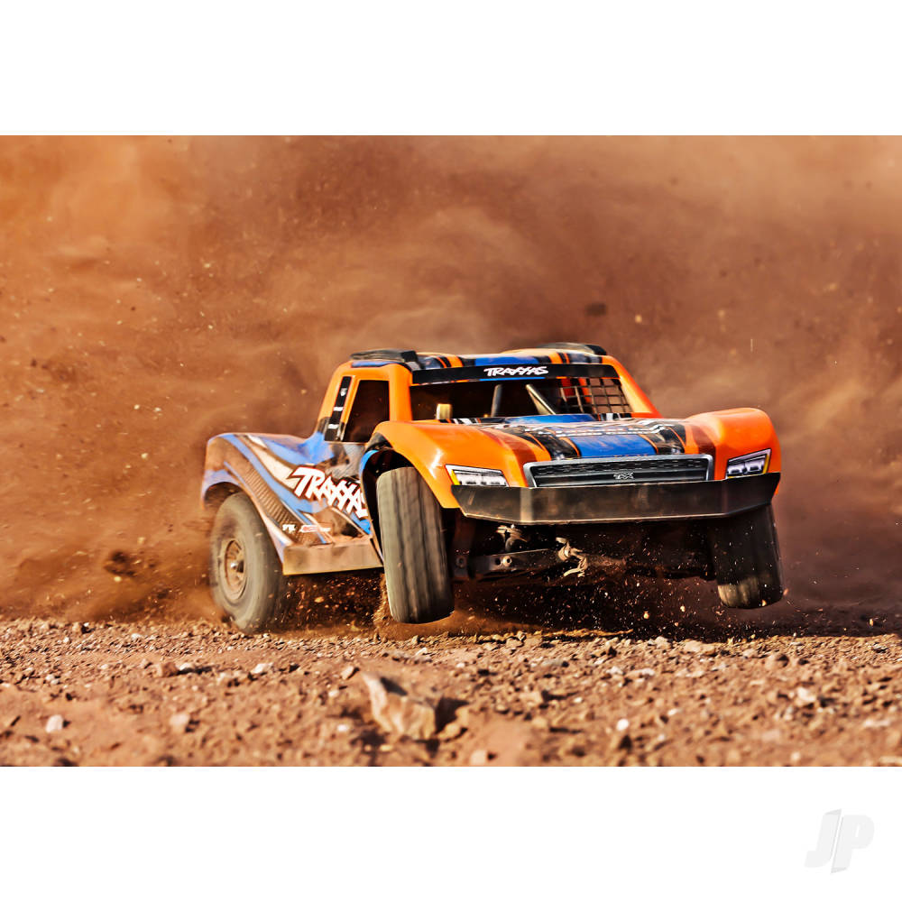 Mini Slash BL-2S 4X4 RTR Short Course Truck, Orange TRX108164-1-ORNG - Image 6