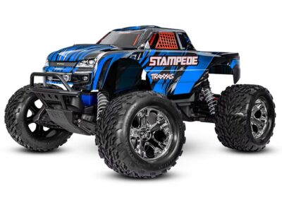 Traxxas Stampede 1:10 2WD RTR Monster Truck XL-5 with Battery and USB Charger - Blue TRX36254-8-BLUE