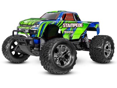 Traxxas Stampede 1:10 2WD RTR Monster Truck XL-5 with Battery and USB Charger - Green TRX36254-8-GRN