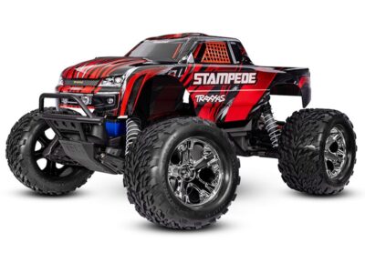 Traxxas Stampede 1:10 2WD RTR Monster Truck XL-5 with Battery and USB Charger - Red TRX36254-8-RED