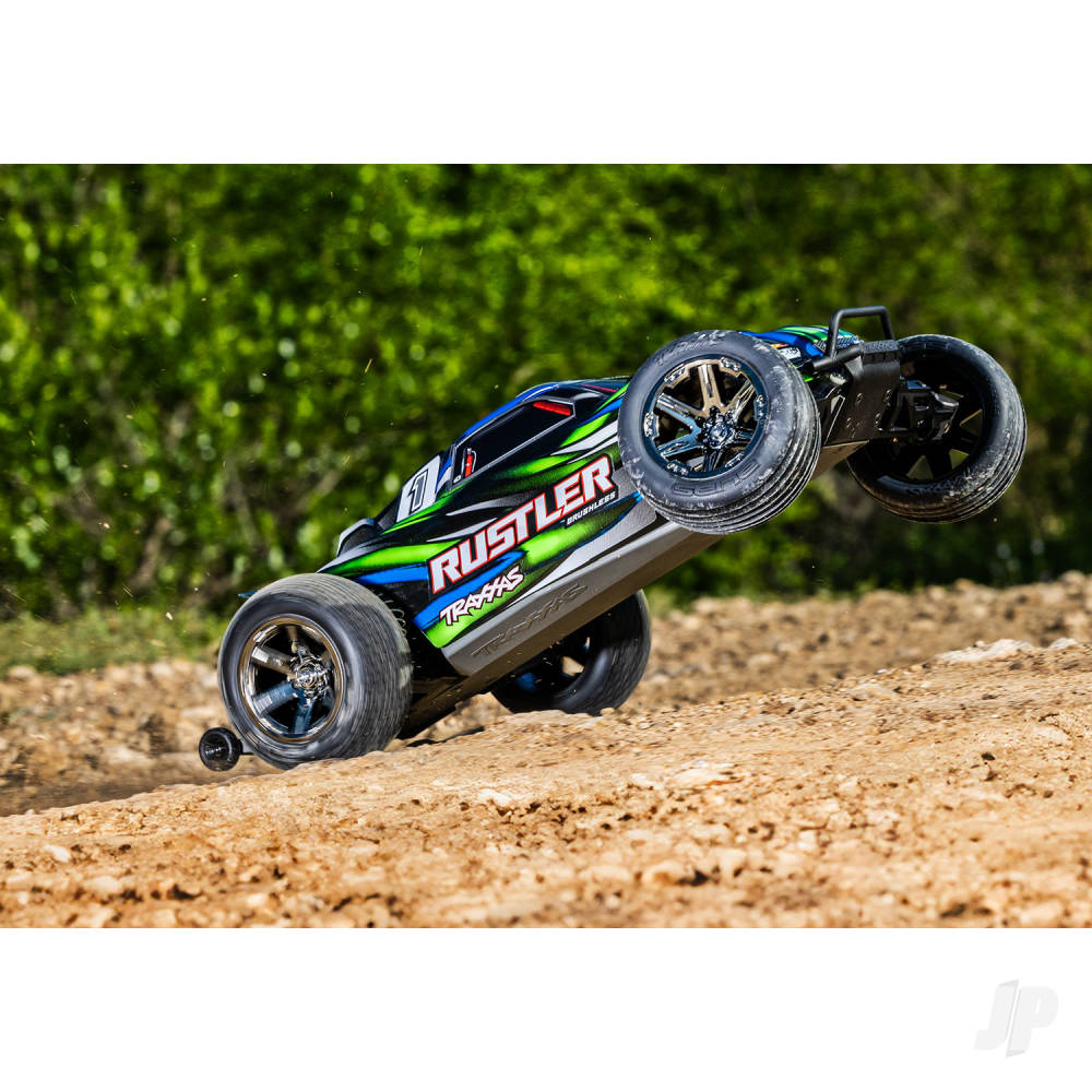 Traxxas Rustler HD BL-2S 1:10 Electric 2WD RTR Stadium Truck - Orange TRX37354-4-ORNG - Image 5