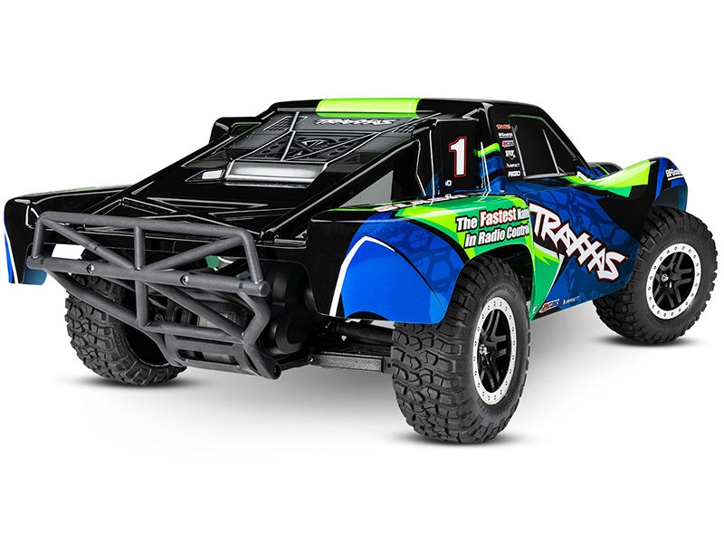 Traxxas Slash 1:10 2WD RTR VXL-3S Brushless Short Course Truck - Green TRX58276-74-GRN - Image 3