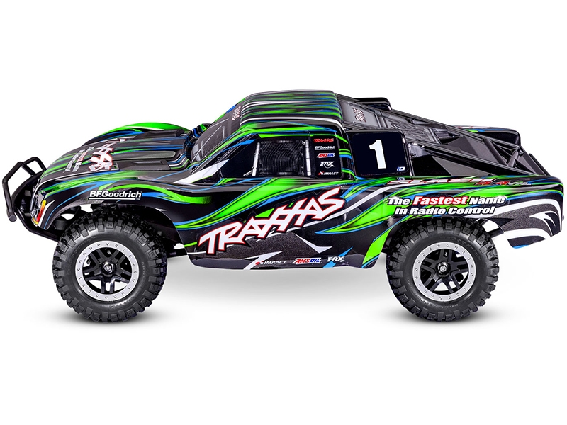 Traxxas Slash VXL 1:10 4x4 RTR Short Course Truck - Green TRX68386-4-GRN - Image 3
