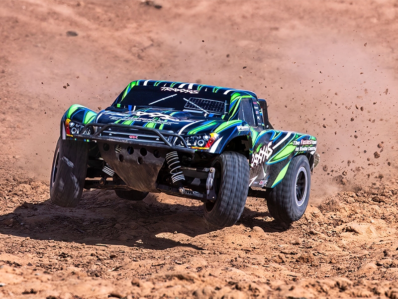 Traxxas Slash VXL 1:10 4x4 RTR Short Course Truck - Green TRX68386-4-GRN - Image 7