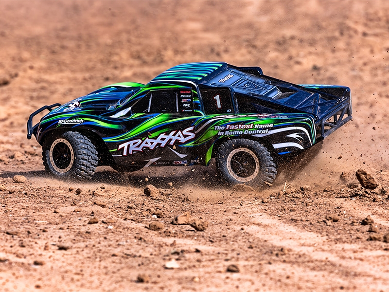 Traxxas Slash VXL 1:10 4x4 RTR Short Course Truck - Green TRX68386-4-GRN - Image 8