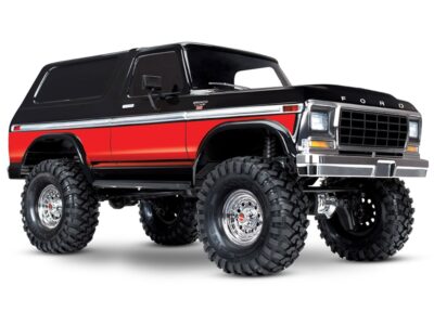 Traxxas TRX-4 Red Ford Bronco 4X4 1:10 ARTR CLIPLESS TRX82246-4-RED