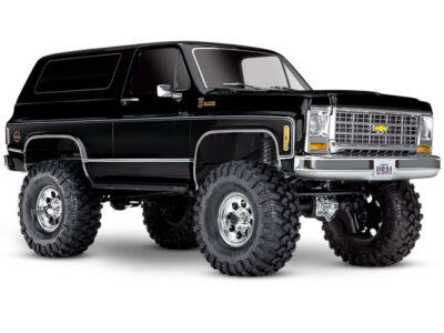 Traxxas TRX-4 1979 Chevy Blazer 1:10 4x4 Electric Crawler Clipless Body - Black TRX82276-4-BLK
