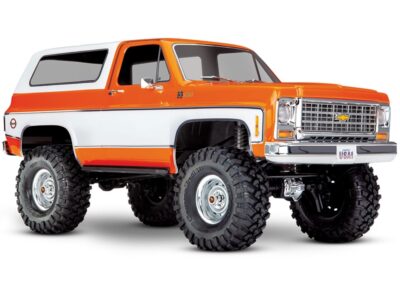 Traxxas TRX-4 1979 Chevy Blazer 1:10 4x4 Electric Crawler Clipless Body - Orange TRX82276-4-ORNG