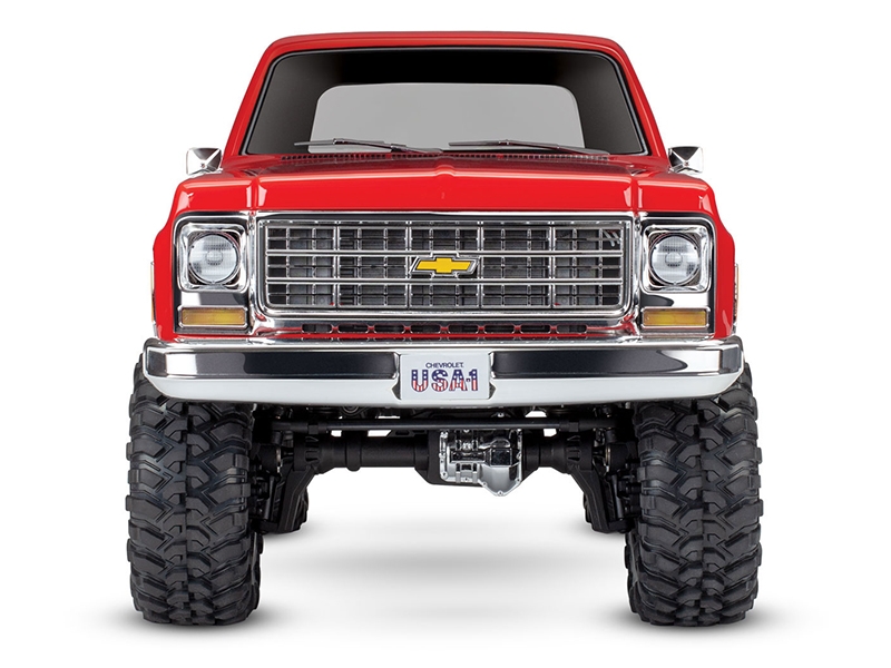 Traxxas TRX-4 1979 Chevy Blazer 1:10 4x4 Electric Crawler Clipless Body - Red TRX82276-4-RED - Image 2