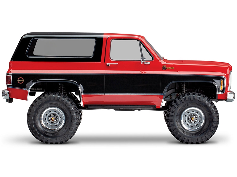 Traxxas TRX-4 1979 Chevy Blazer 1:10 4x4 Electric Crawler Clipless Body - Red TRX82276-4-RED - Image 4