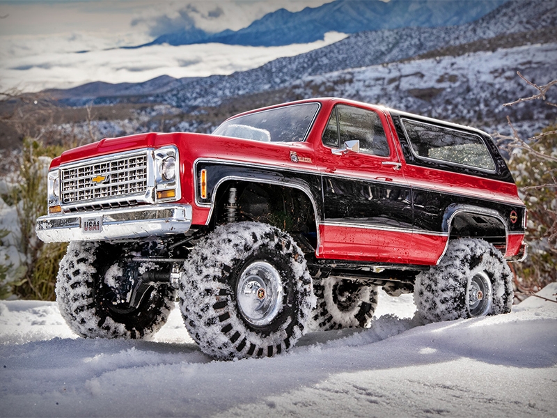 Traxxas TRX-4 1979 Chevy Blazer 1:10 4x4 Electric Crawler Clipless Body - Red TRX82276-4-RED - Image 9