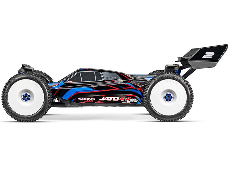Traxxas Jato 4x4 VXL 1:8 4WD RTR Brushless Buggy VXL-4S - Blue TRX90386-4-BLUE - Image 2