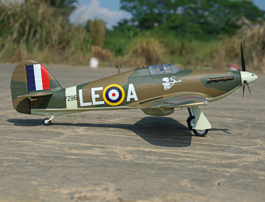 XFLY HAWKER HURRICANE MK1 BROWN/GREEN 1200MM PNP XF126P-B - Image 6