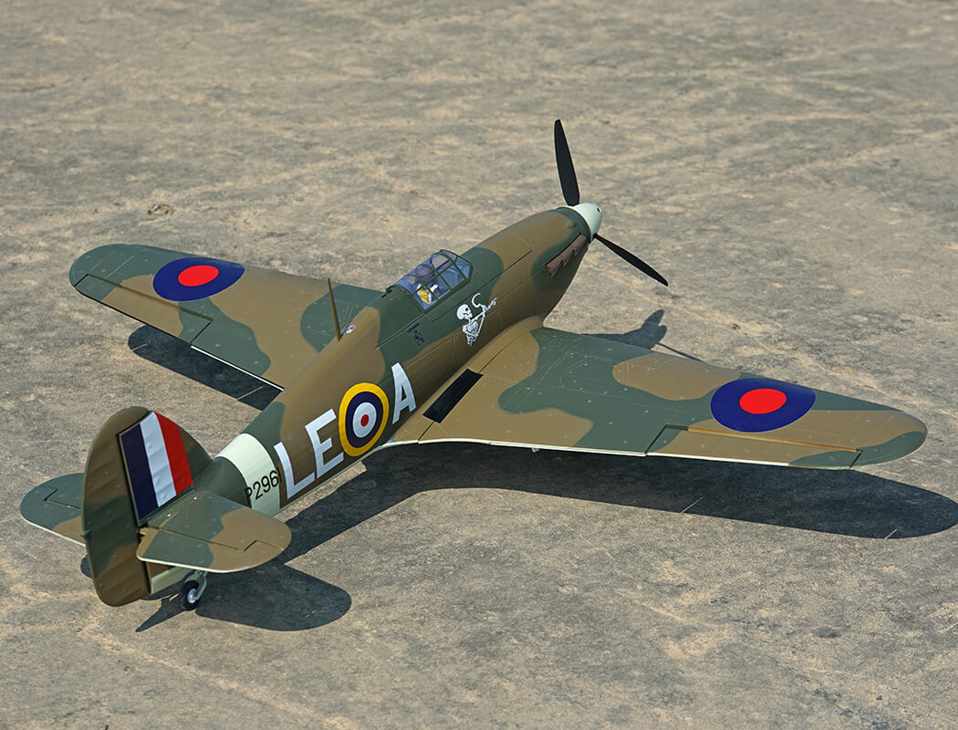 XFLY HAWKER HURRICANE MK1 BROWN/GREEN 1200MM PNP XF126P-B - Image 10