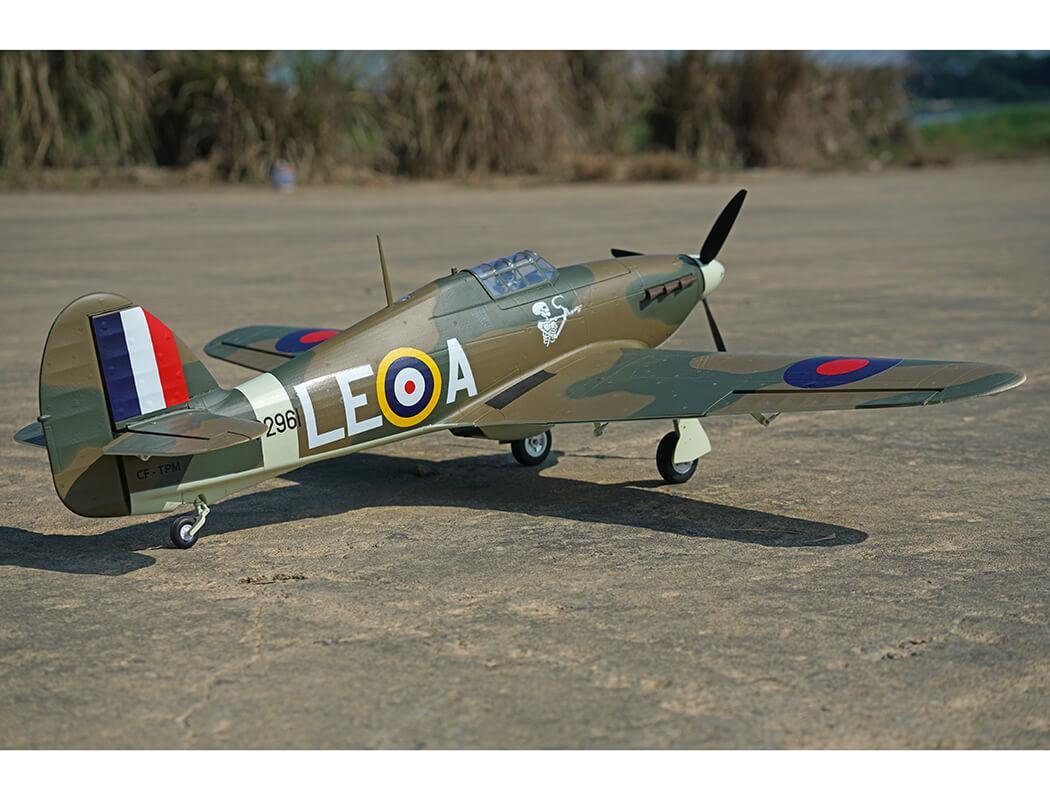 XFLY HAWKER HURRICANE MK1 BROWN/GREEN 1200MM PNP XF126P-B - Image 9