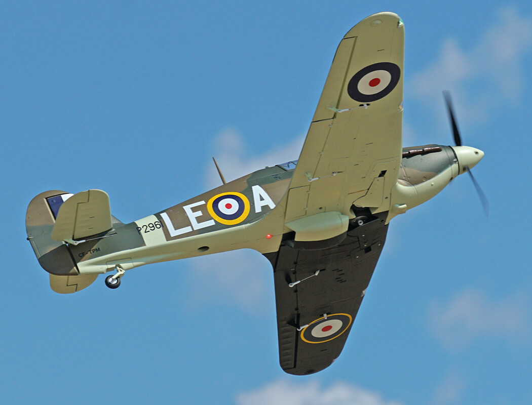 XFLY HAWKER HURRICANE MK1 BROWN/GREEN 1200MM PNP XF126P-B - Image 8