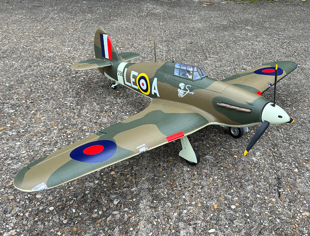 XFLY HAWKER HURRICANE MK1 BROWN/GREEN 1200MM PNP XF126P-B - Image 7