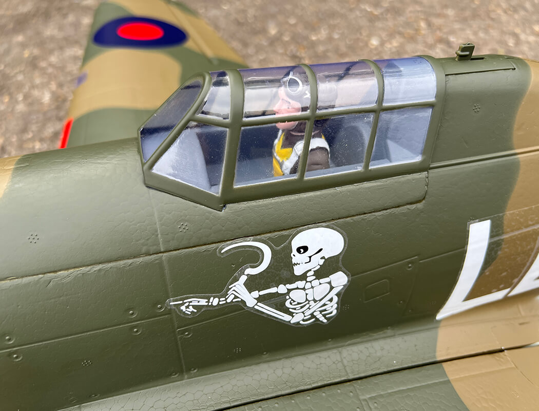 XFLY HAWKER HURRICANE MK1 BROWN/GREEN 1200MM PNP XF126P-B - Image 12