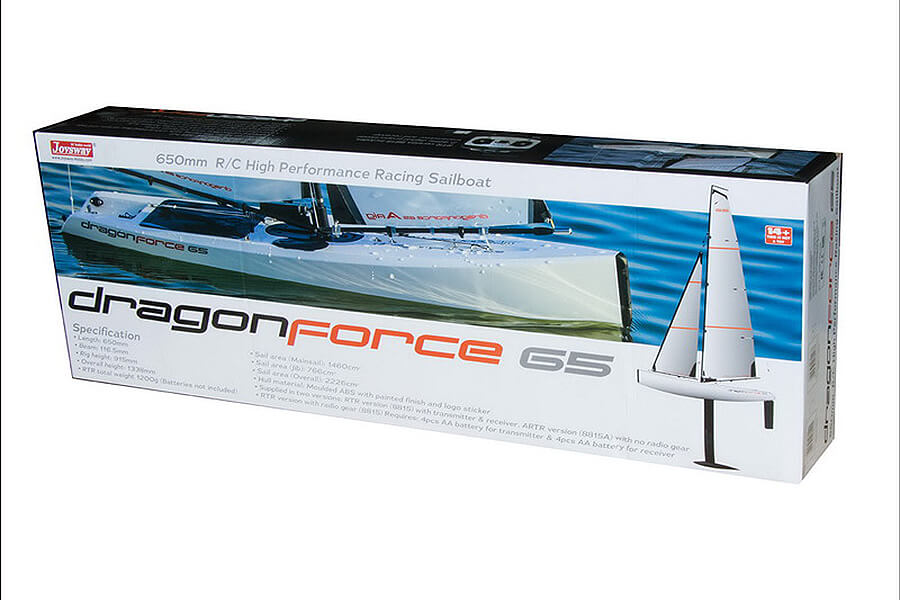 JOYSWAY DRAGON FORCE 65 V7 VERSION ARTR SAILING YACHT JY8815AV7 - Image 2