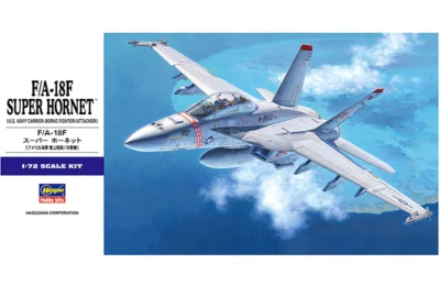 Hasegawa 1:72 F/A-18F Super Hornet US Navy Kit             HAE18