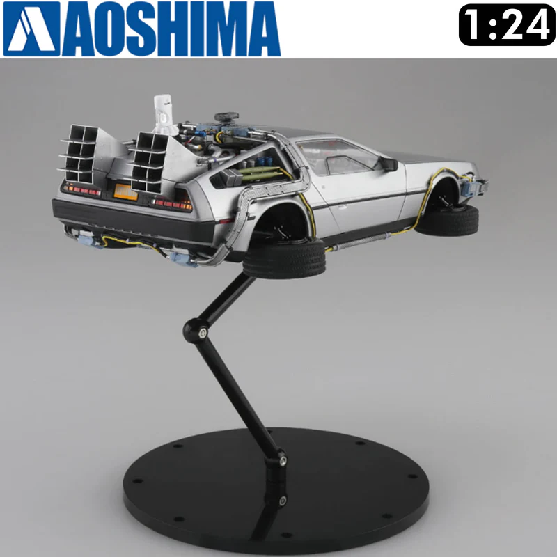Aoshima DeLorean Time Machine from Back to The Future Part II 1/24 06437 - Image 3