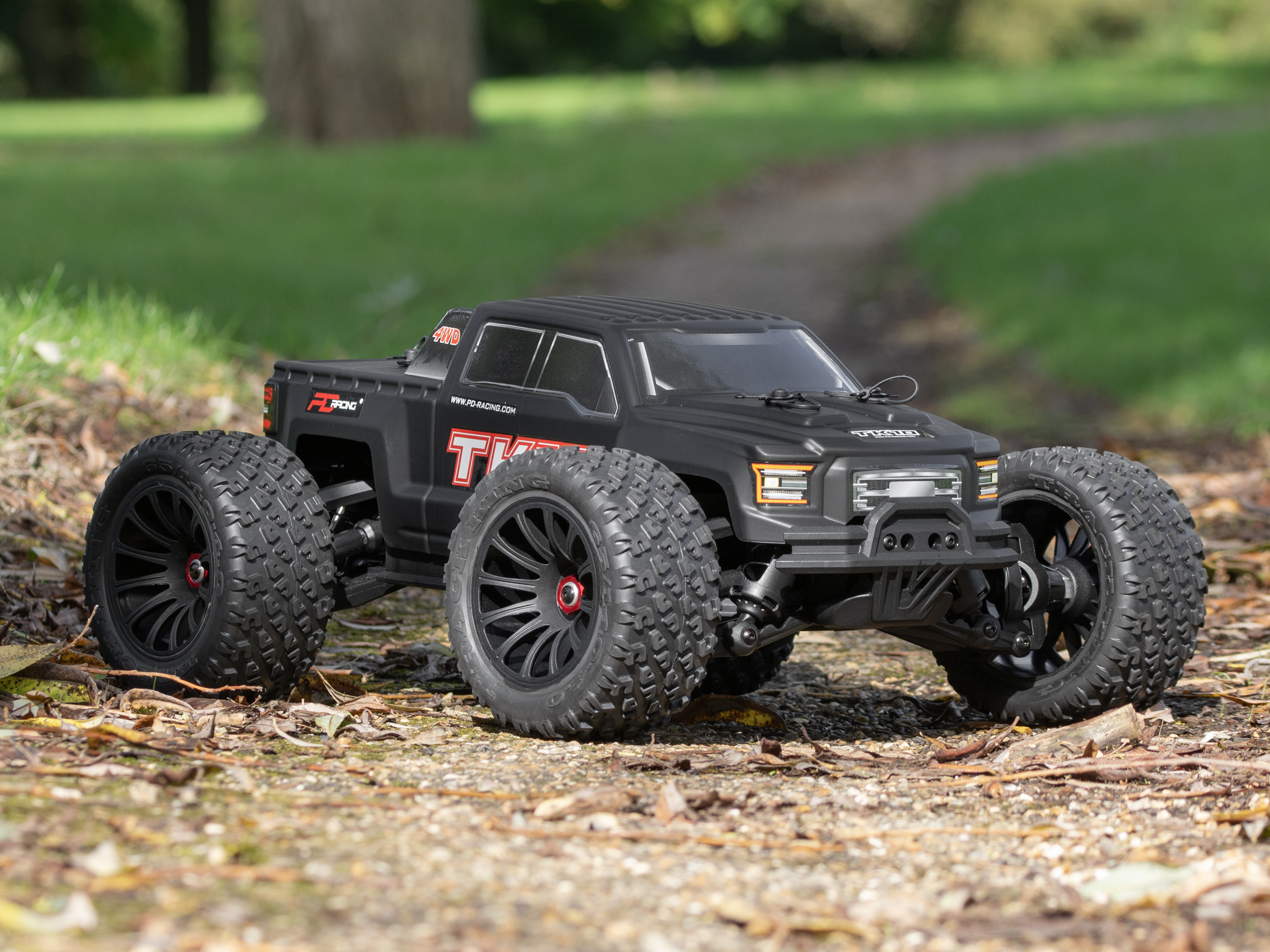 PD Racing Radio Control TK10 Brushless 4s Truck Black 1:10 PD860R - Image 4