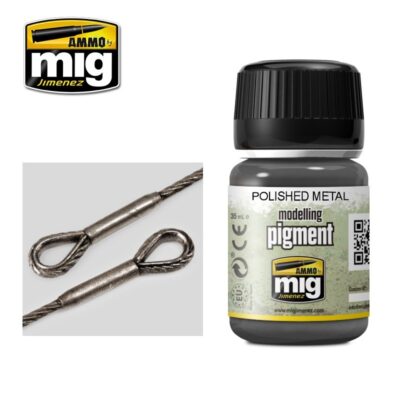 MIG Ammo PIGMENT Polished Metal A.MIG3021