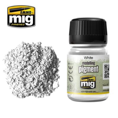 MIG Ammo PIGMENT White A.MIG3016