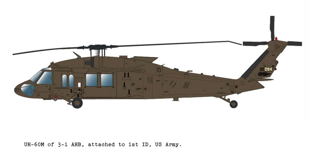 Academy 1/35 US Army UH-60M Black Hawk Utility Helicopter PKAY12135 - Image 3