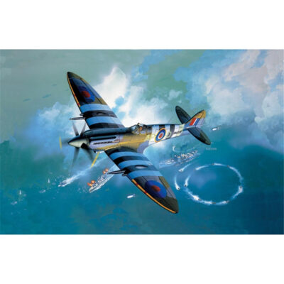 Academy 1:48 British Royal Air Force Spitfire Mk XIVc Fighter Aircraft 12274