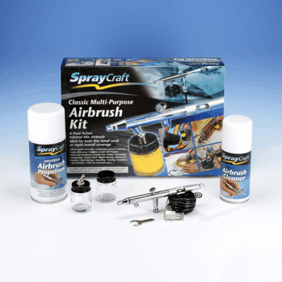 Spraycraft Classic Multi-Purpose Airbrush Kit SP50K