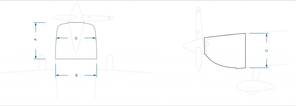 Pilot-RC Slick Cowl Size