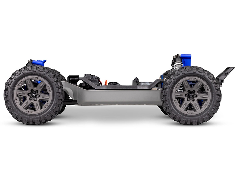 Traxxas Rustler 4x4 BL-2S 1:10 4WD RTR Brushless Stadium Truck - Blue TRX67164-4-BLUE - Image 7