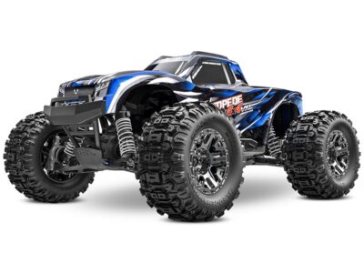 Traxxas Stampede 4X4 HD VXL 1:10 4WD RTR Brushless Monster Truck - Blue TRX90376-4-BLUE