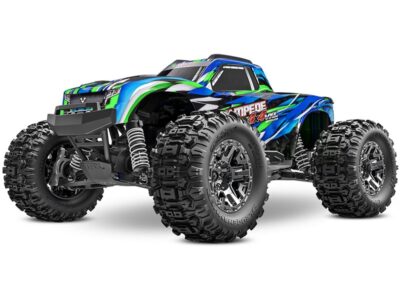 Traxxas Stampede 4X4 HD VXL 1:10 4WD RTR Brushless Monster Truck - Green TRX90376-4-GRN