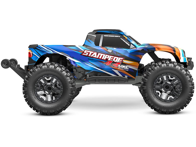 Traxxas Stampede 4X4 HD VXL 1:10 4WD RTR Brushless Monster Truck - Orange TRX90376-4-ORNG - Image 2